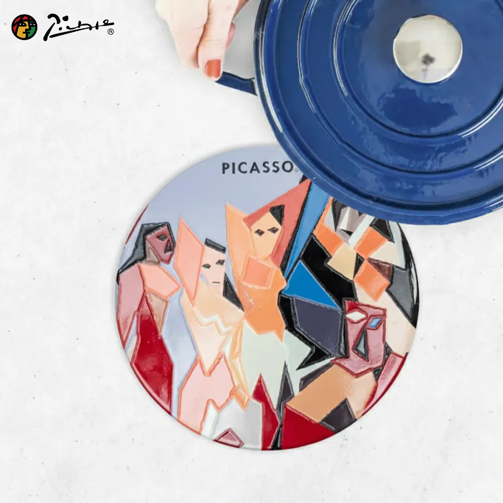 永恆畢卡索藝術鍋墊｜《亞維儂的少女》