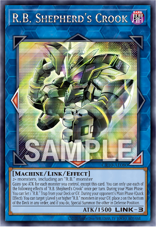 CR10-AE080  (SER)R.B. Shepherd's Crook (R.B. 牧羊杖)