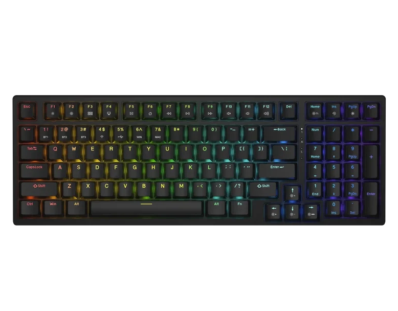 美洲獅 COUGAR ULTIMUS PRO 無線三模機械式鍵盤 有線2.4GHz無線藍牙 黑/白色 (有注音)