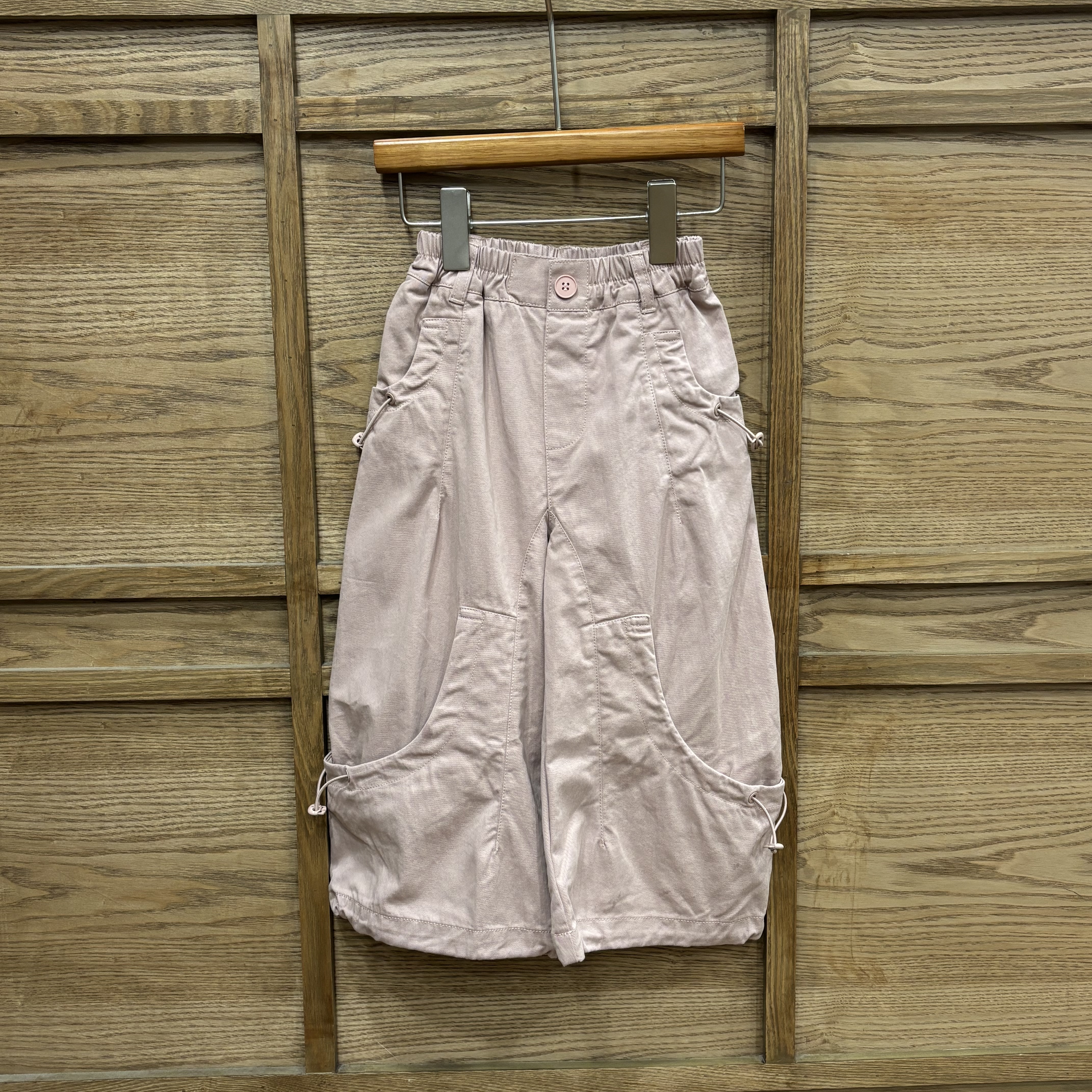 A03922口袋束口工裝褲