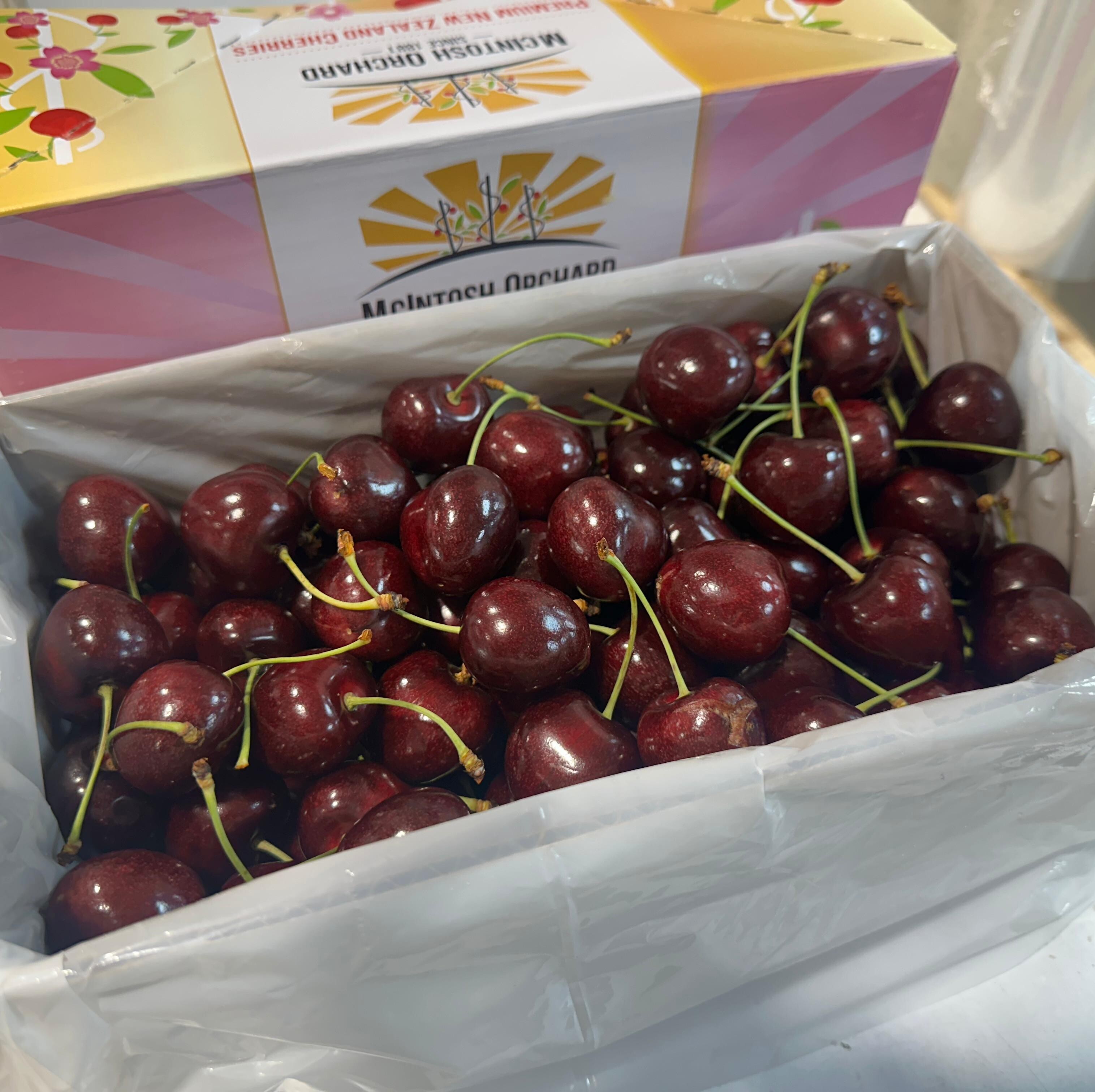 紐西蘭 1881 McIntosh Orchard 車厘子 32+ [2 KG 盒裝]