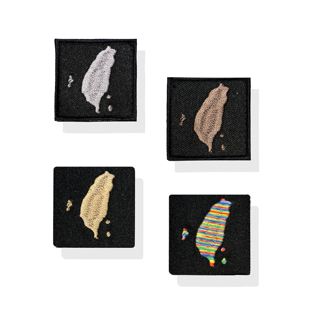 《臺灣系列》刺繡魔鬼氈-方形