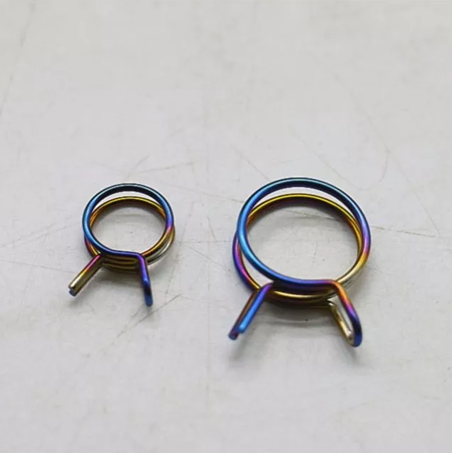 【JZ BIKES】傑能 白鐵油管束環/夾環 9mm/11.8mm/13.8mm 白鐵/鍍鈦/鍍黑/鍍金 全車系用