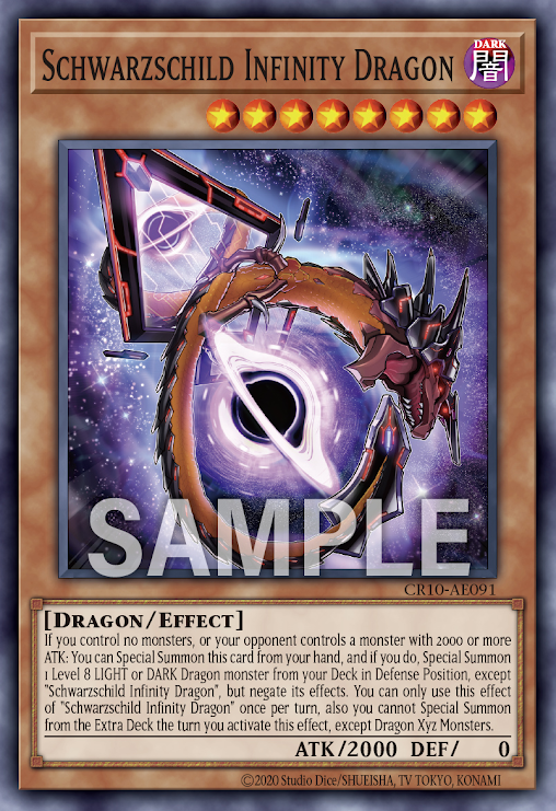 CR10-AE091 Schwarzschild Infinity Dragon(無限龍 史瓦西)