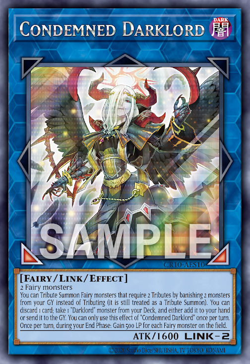 CR10-AES10 (SER)Condemned Darklord(失樂的墮天使)