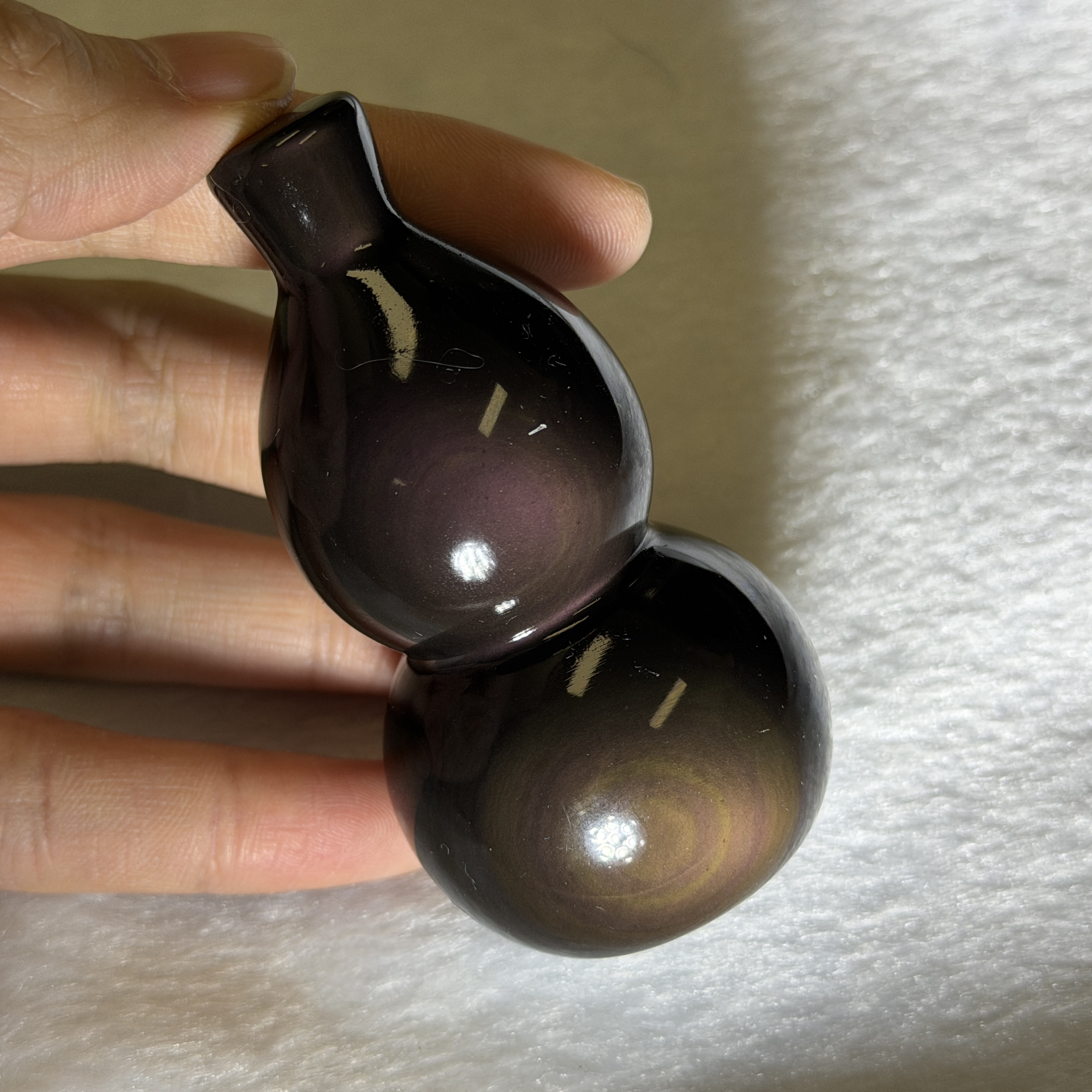 黑曜石葫蘆 7.7cm RBB1734