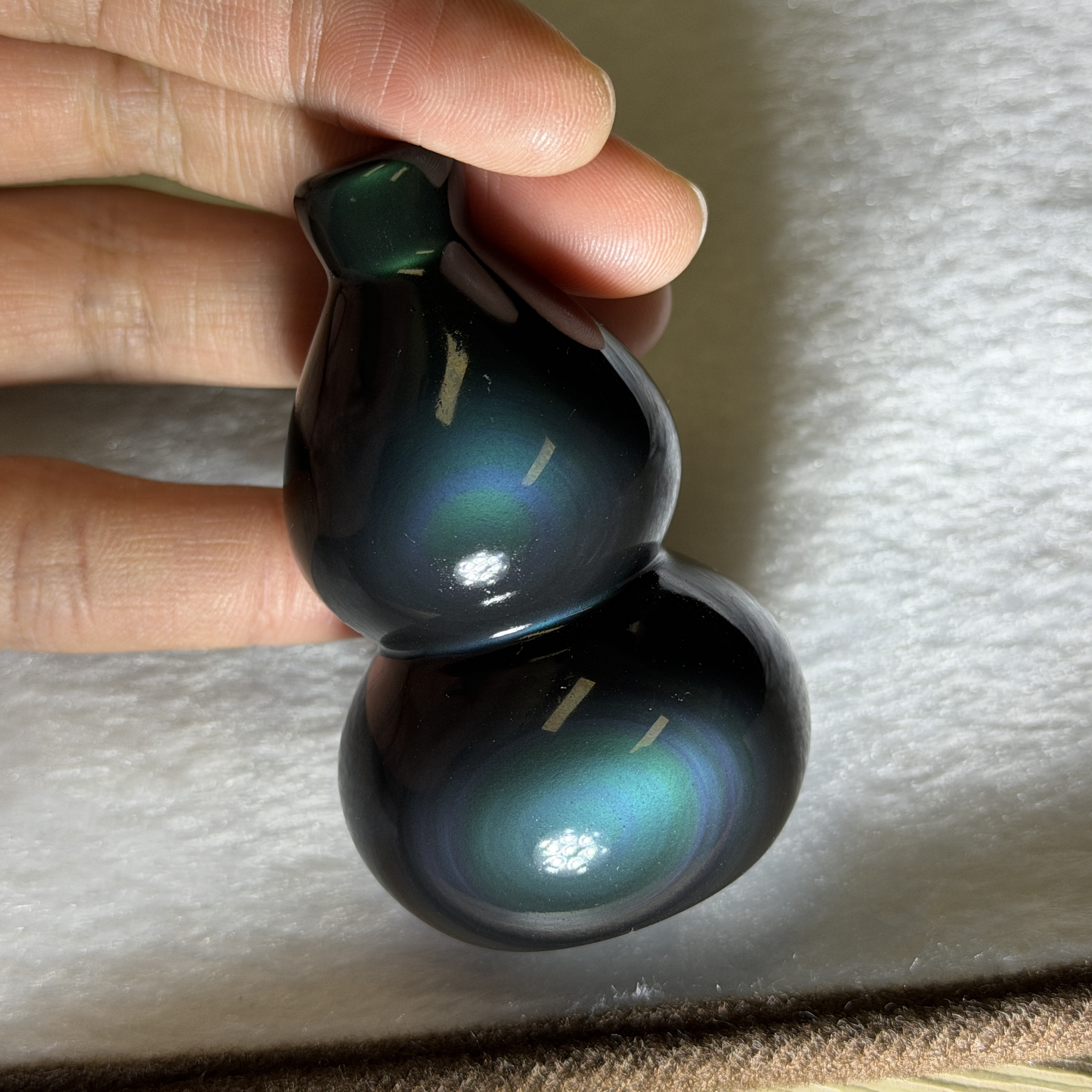 黑曜石葫蘆 6.3cm RBB1733