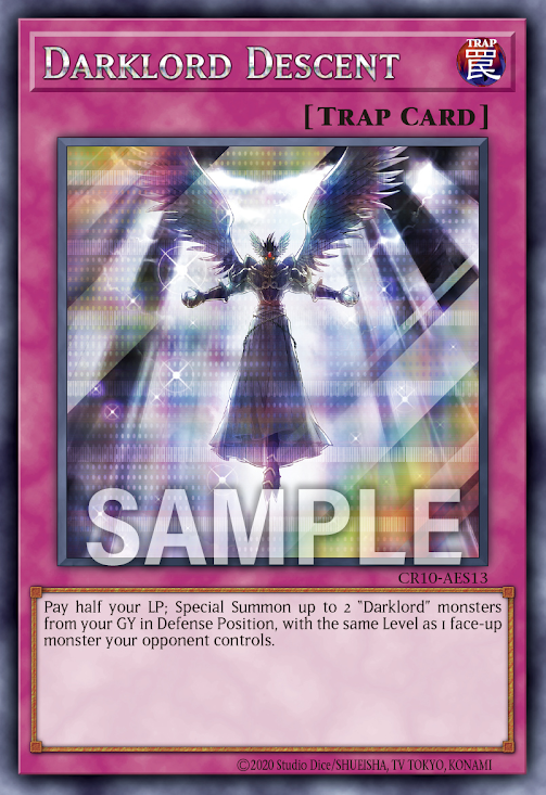 CR10-AES13 (SER)Darklord Descent(墮天使降臨)