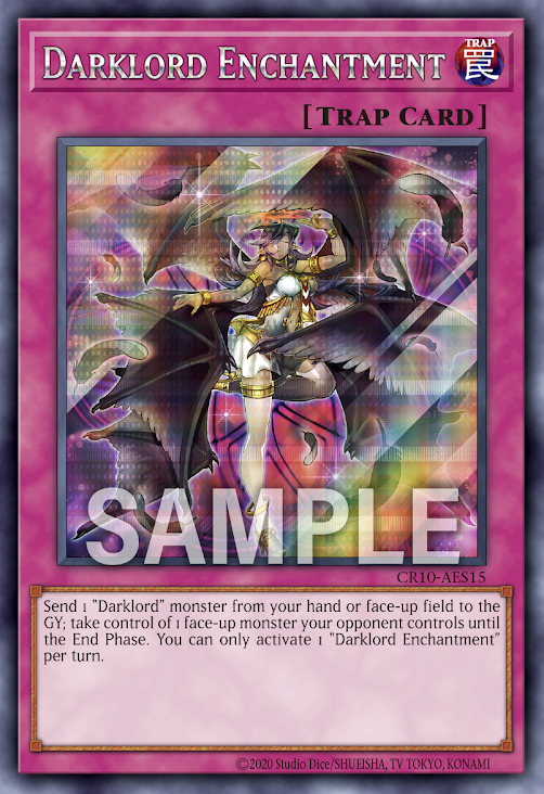 CR10-AES15 (SER)Darklord Enchantment(魅惑的墮天使)