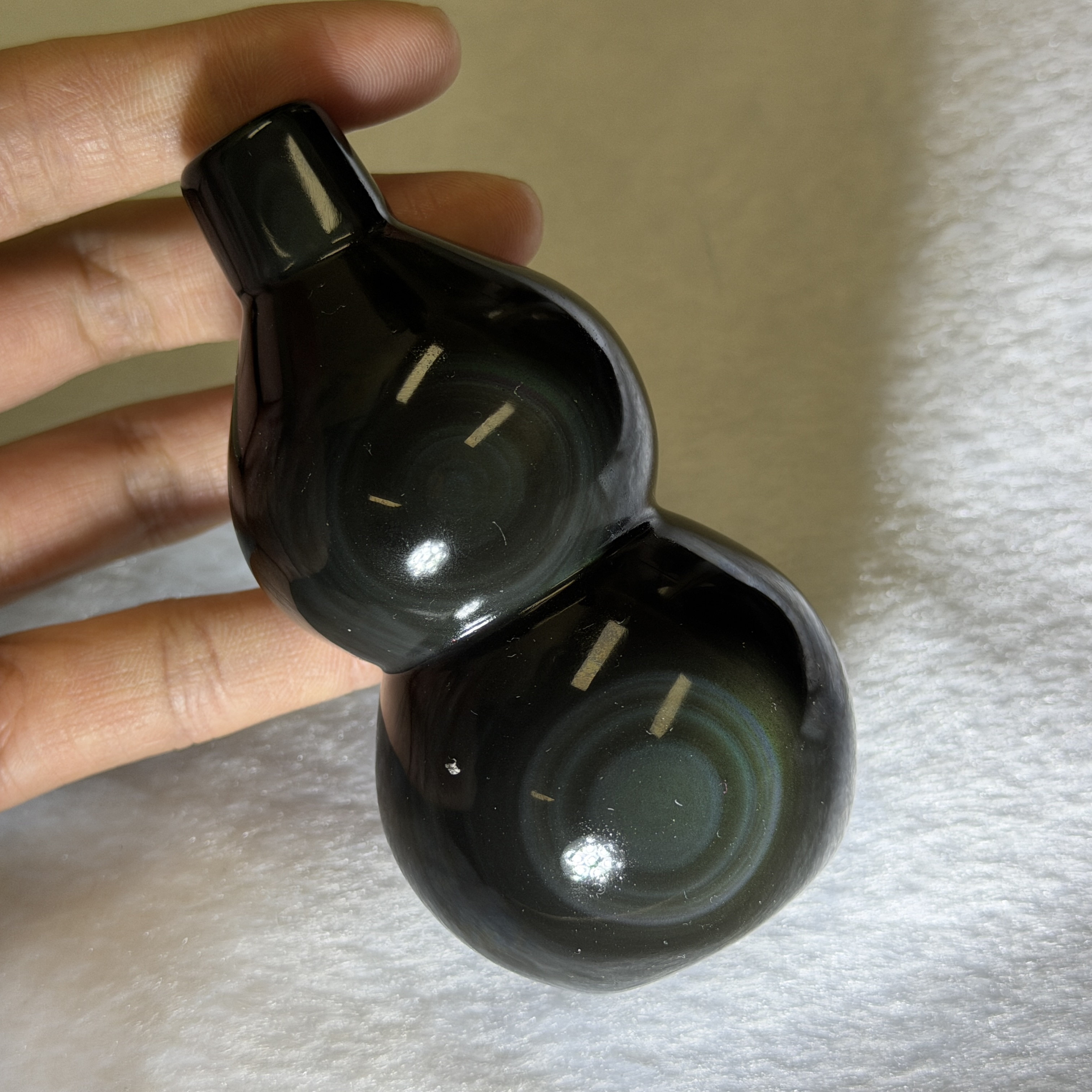 黑曜石葫蘆 9.7cm RBB1730