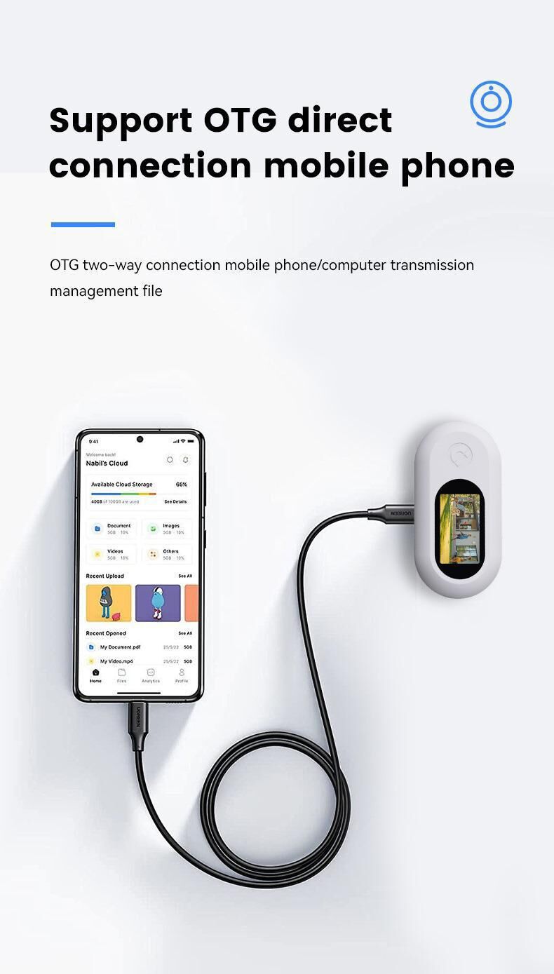 Chillbuds 兒童智能迷你相機 Action Camera A100 隨身相機 120度超廣角 拍攝 照相 高清屏幕