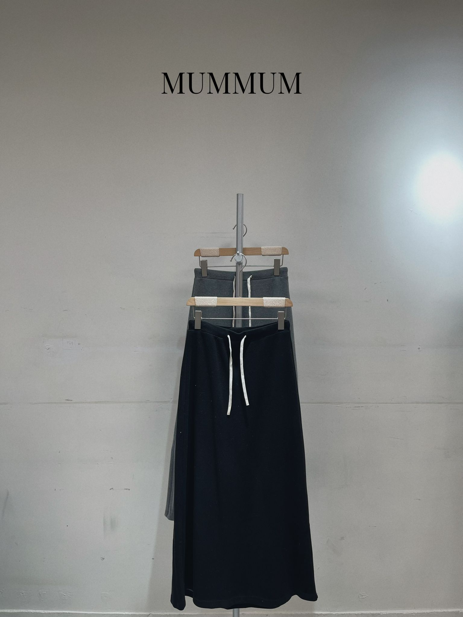 03666a/綁繩休閒搭配運動長裙　28-40/40/35