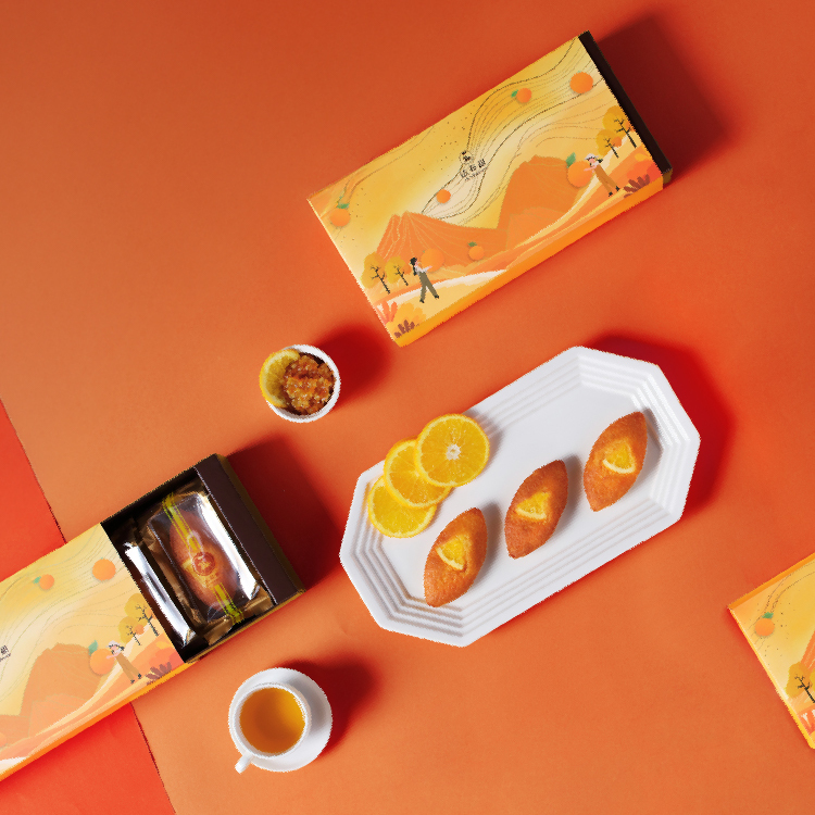 經典系列│法式橘子蛋糕 5入禮盒│限定週二出貨