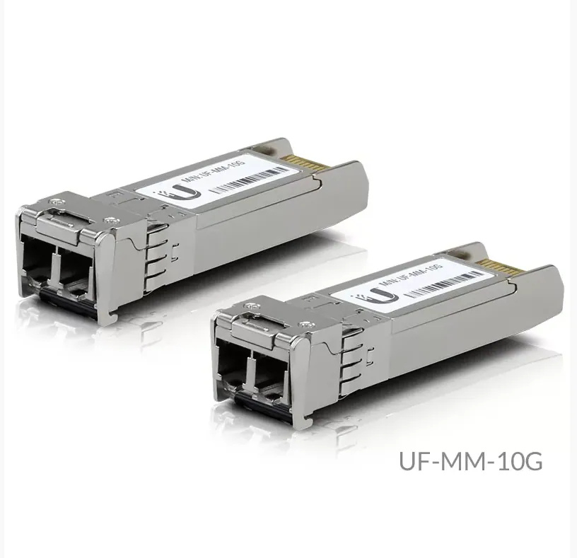 Ubiquiti 10G Multi‑Mode 光纖模組｜SFP+ 850nm LC（UF‑MM‑10G / UACC‑OM‑MM‑10G‑D）