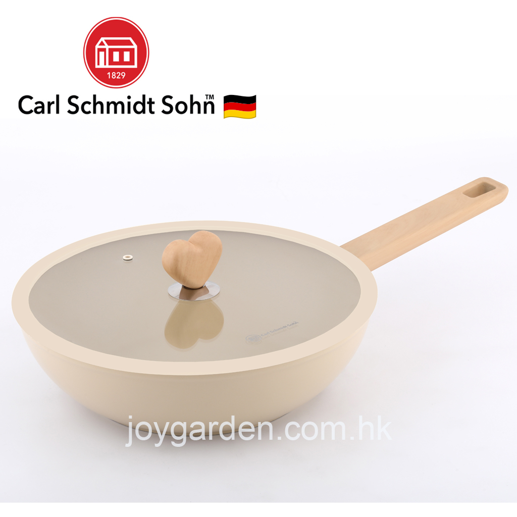 德國卡爾牌 中式炒鑊+蓋