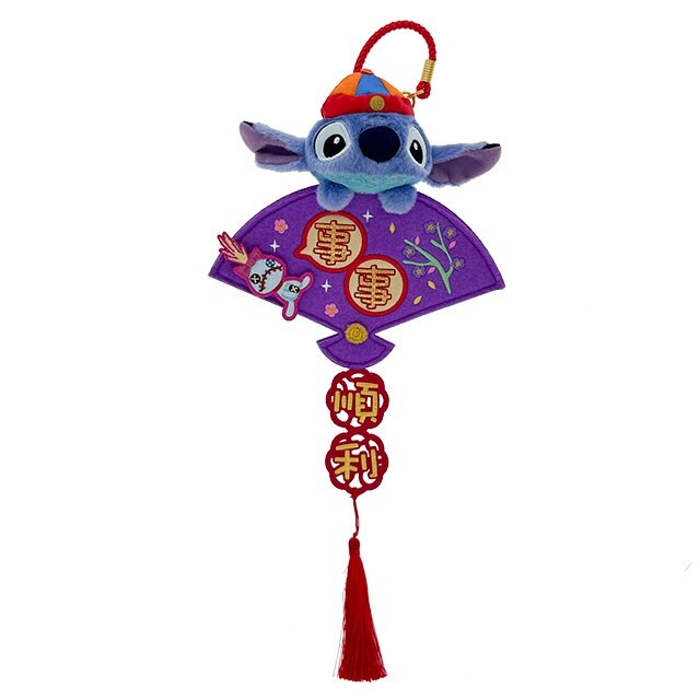 2026 新春限定 史迪奇 Stitch 造型 事事順利 流蘇 掛飾 擺飾品 星際寶貝 Lilo & Stitch -香港迪士尼樂園