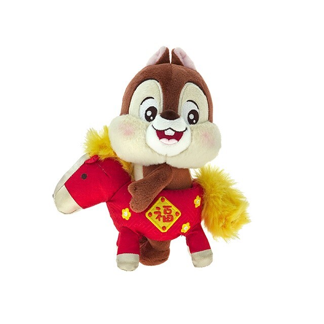 2026 新春限定 黑鼻 奇奇 Chip 造型 娃娃 玩偶 奇奇蒂蒂 Chip 'n Dale -香港迪士尼樂園