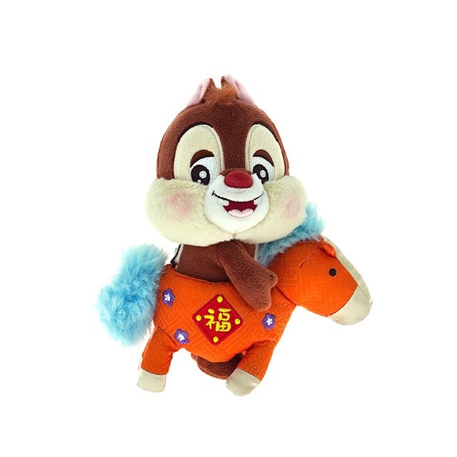 2026 新春限定 紅鼻 蒂蒂 Dale 造型 娃娃 玩偶 奇奇蒂蒂 Chip 'n Dale -香港迪士尼樂園