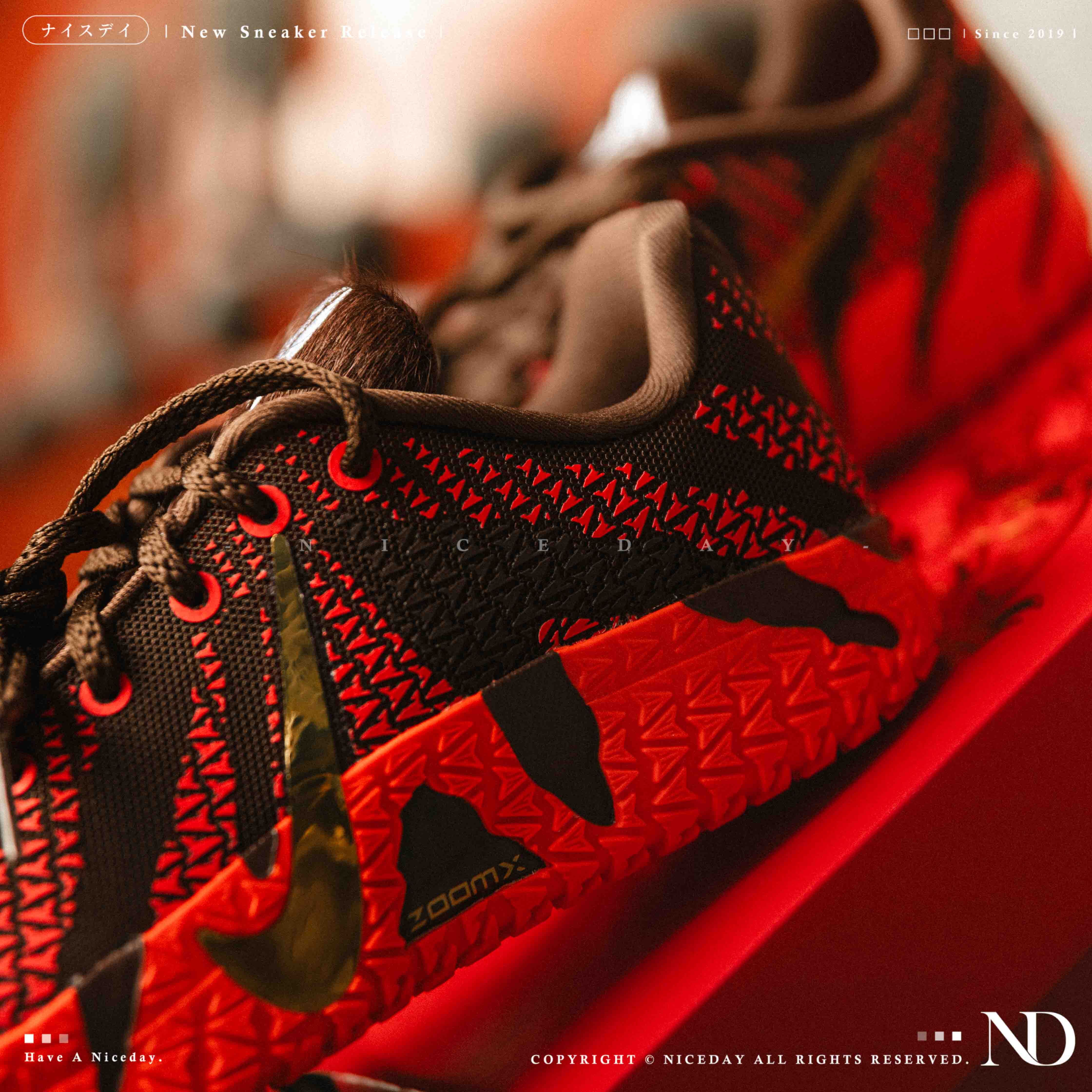 NICEDAY 代購 Nike JA 3 莫蘭特 籃球鞋 實戰 CNY 白 白金 馬年 新年 紅 IB6509-200