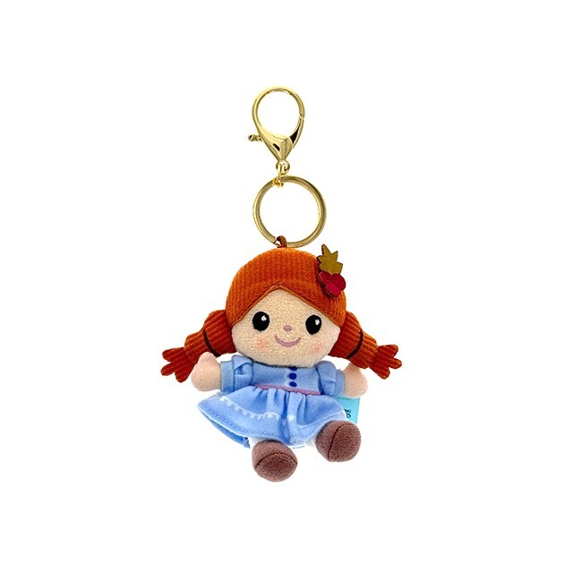 World of Frozen 限定 Q版 安娜Anna 絨毛 鑰匙圈 吊飾 冰雪奇緣 Frozen -香港迪士尼樂園