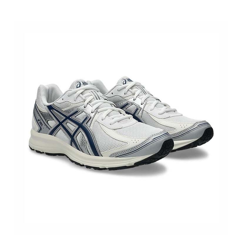 ASICS  JOG 100S 運動休閒鞋 慢跑鞋 白色 男女鞋 1203A684-105 [台灣現貨]