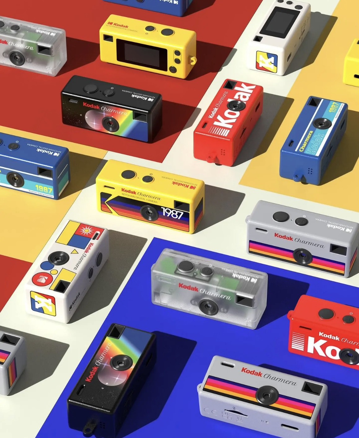 Kodak Charmera 柯達迷你數位相機鑰匙圈盲盒（附記憶卡）