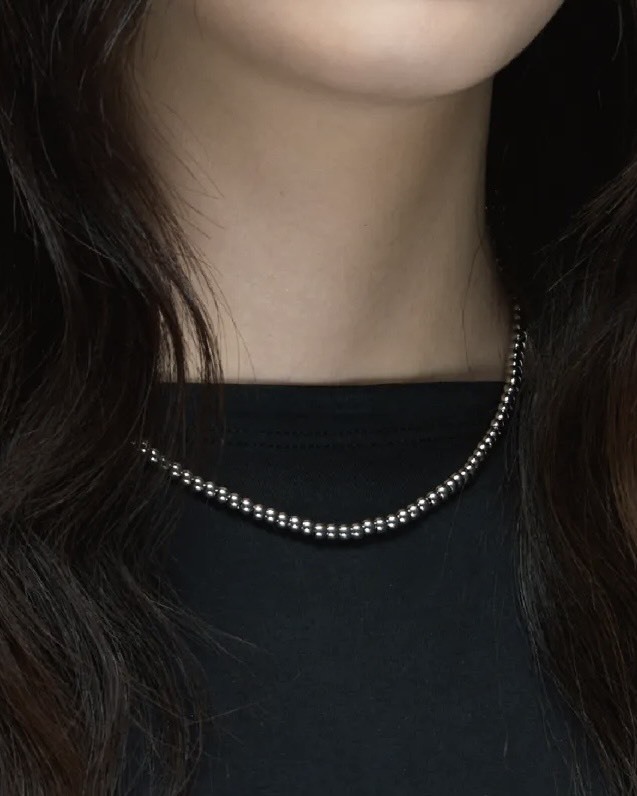 Doupicks 鈦鋼圓球項鍊