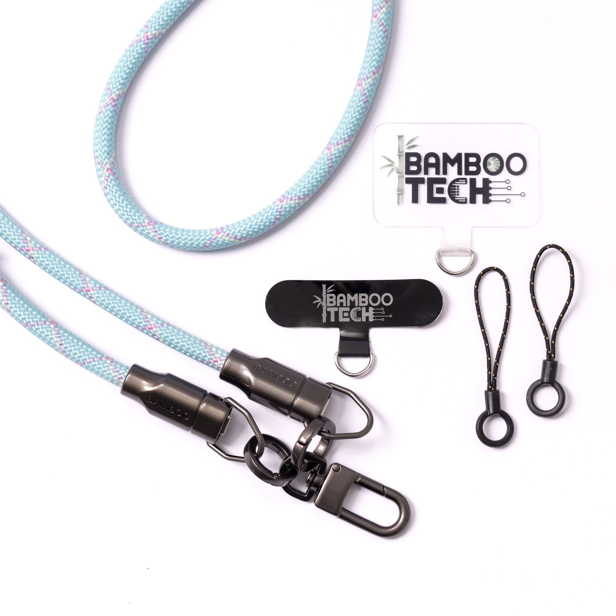 bambootech 二合一 Type-C 手機充電掛繩｜解放雙手 x 隨身快充