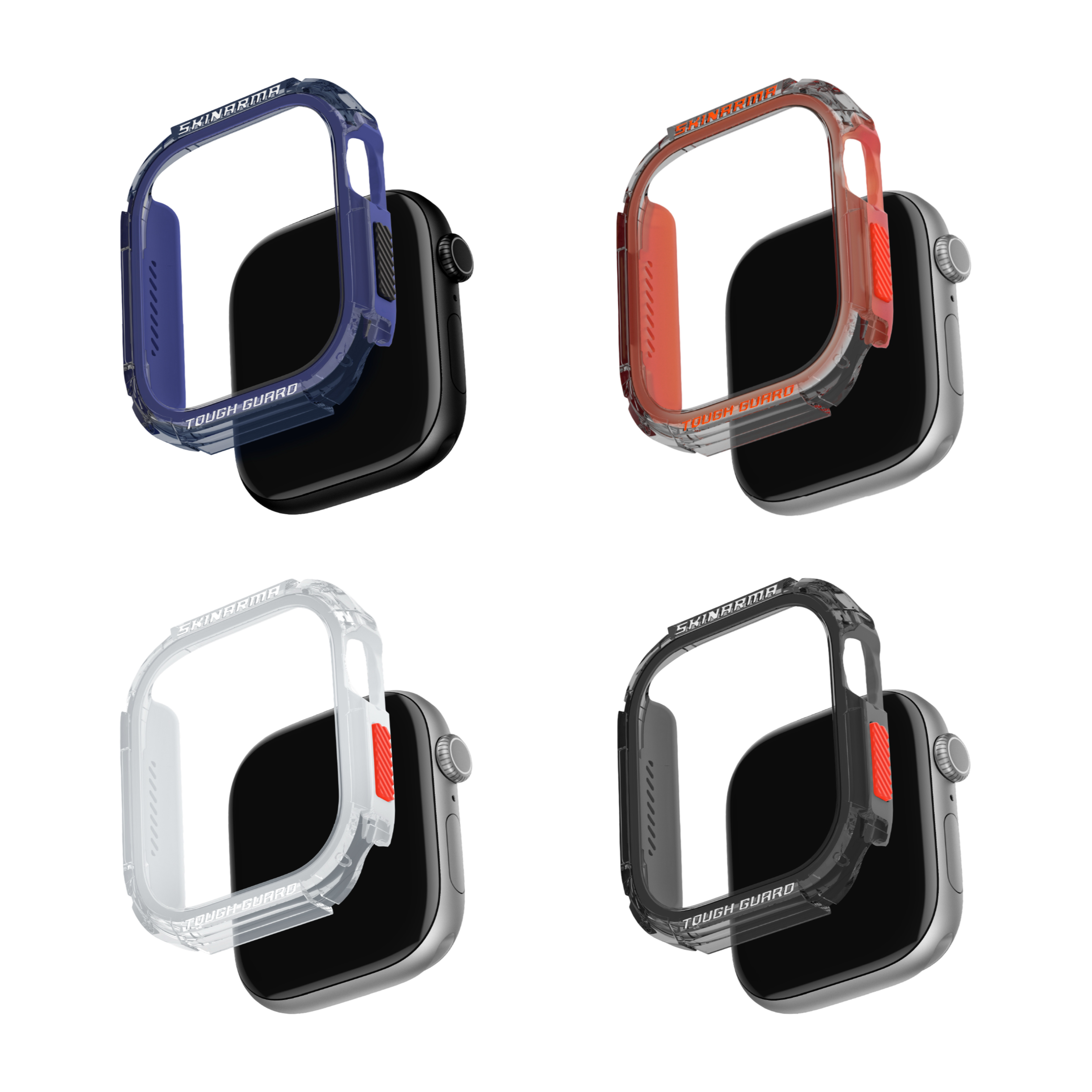 Skinarma Apple Watch Series 10/11 46mm ATOM 雙色保護錶殼