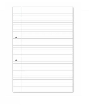 ( SPECIAL OFFER) 2668  LOOSE LEAF PAPER 2-HOLE  A4 500682010