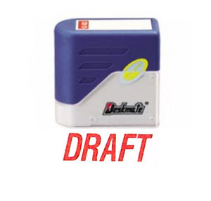 德士美光敏印章 KE-D02A - DRAFT (實心) 501310370