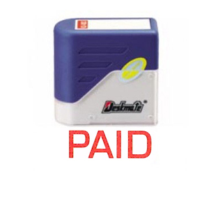 德士美光敏印章 KE-P01A - PAID (實心) 501310820