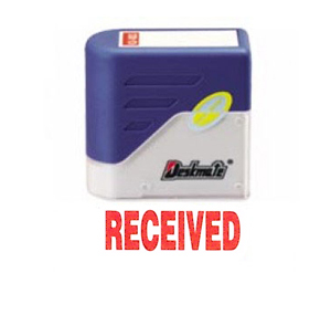 德士美光敏印章  KE-R01A - RECEIVED (實心) 501310950