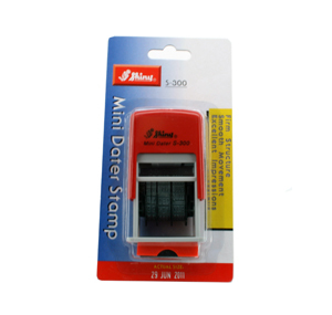 新力牌 S-S300 日期回墨印 - 紅色 (3mm) 501405370