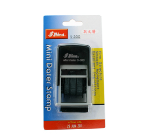 新力牌 S-S300 日期回墨印 - 黑色 (3mm) 501405310