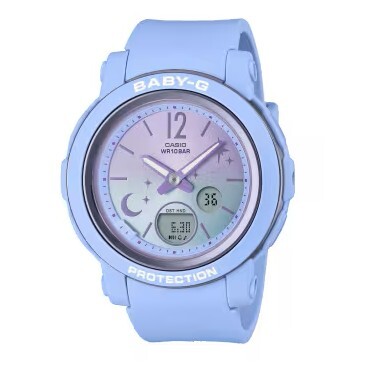 【CASIO 卡西歐】 BABY-G BGA-290DS 漸層閃耀星光 溫柔清新 世界時間 耐衝擊 數位雙顯 手錶 41.5mm