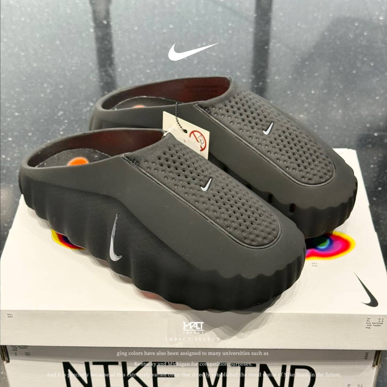 NIKE Mind 001恢復拖鞋 黑科技 神經恢復 按摩 三色 黑 紅 白