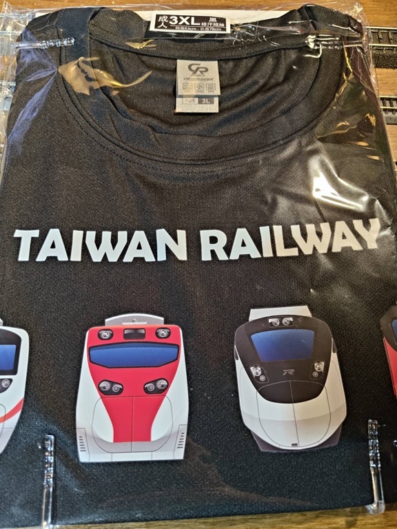 Digitrack 火車臉譜成人排汗衫-黑-3XL