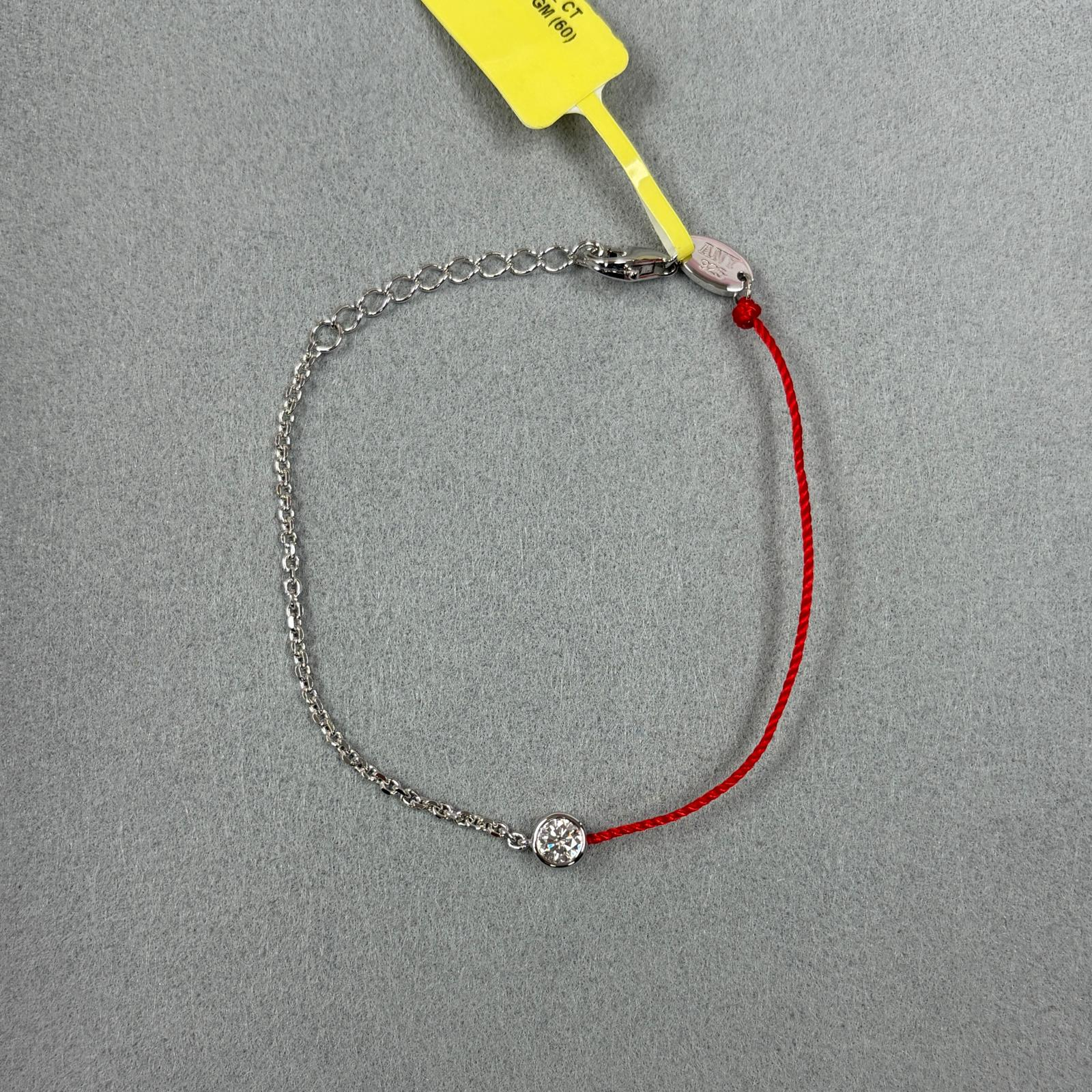 TG054 A40 B1780 莫桑白金色紅繩