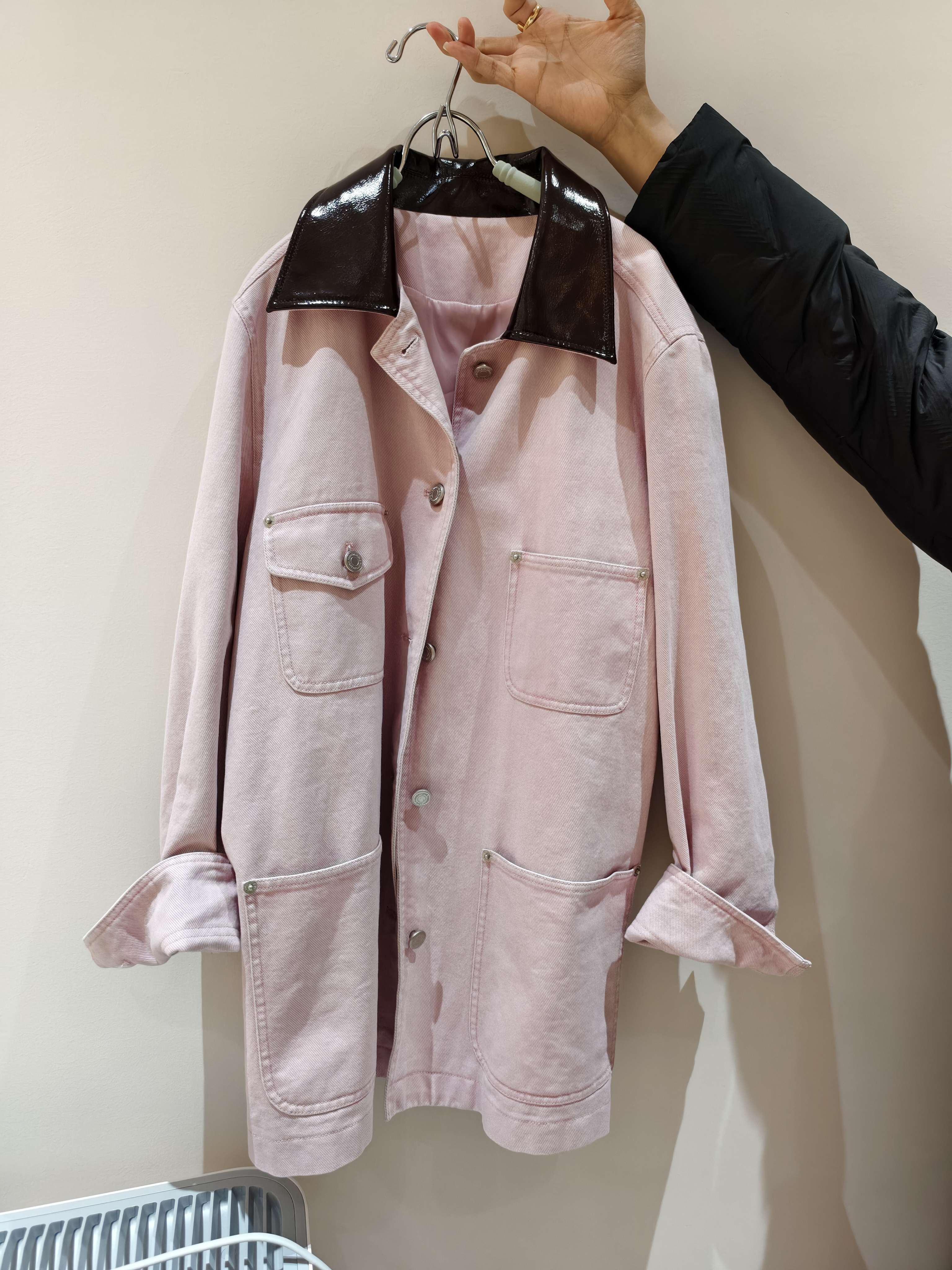 0109An99-春節靚衫-粉紅牛仔褸（A99）