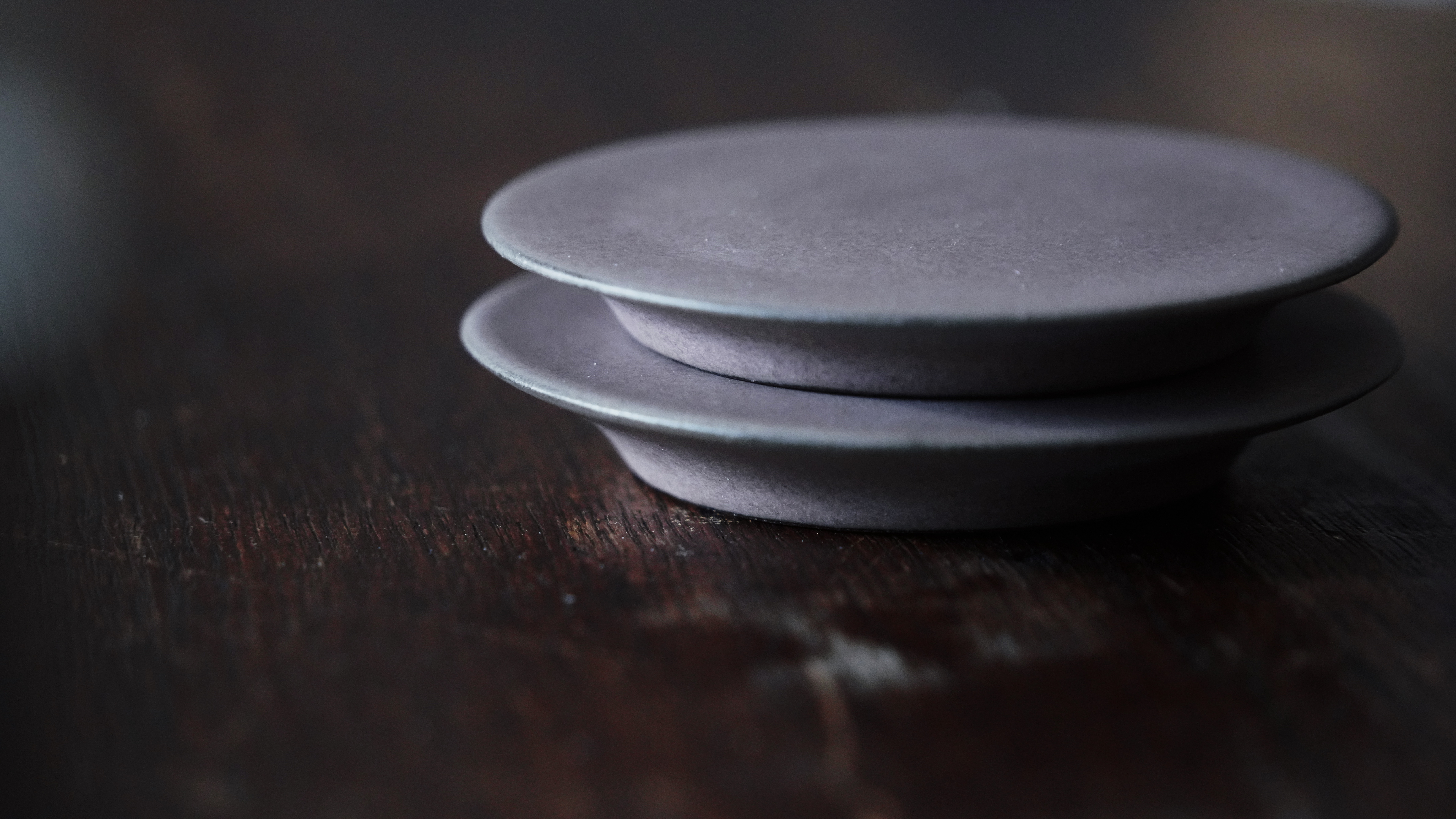 魂生製器 Húnshēn +  ｜魂之暮｜ 高台平盤 S ｜ 淺暮