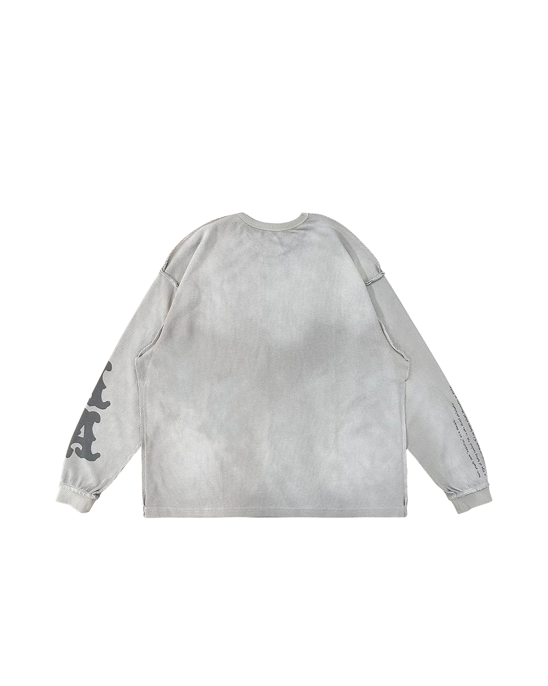 MTA｜99 Waffle L/S Tee (Gray)