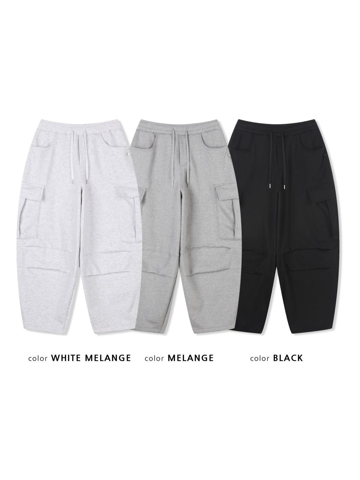 淨色工裝運動褲 GATHER-050P