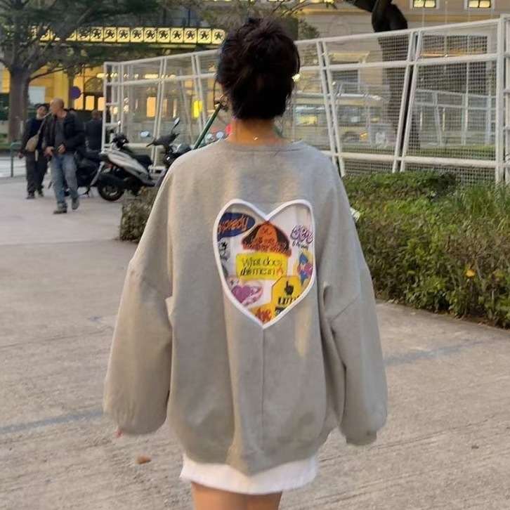 🇰🇷韓國愛心💗被殺長袖上衣（2件式）