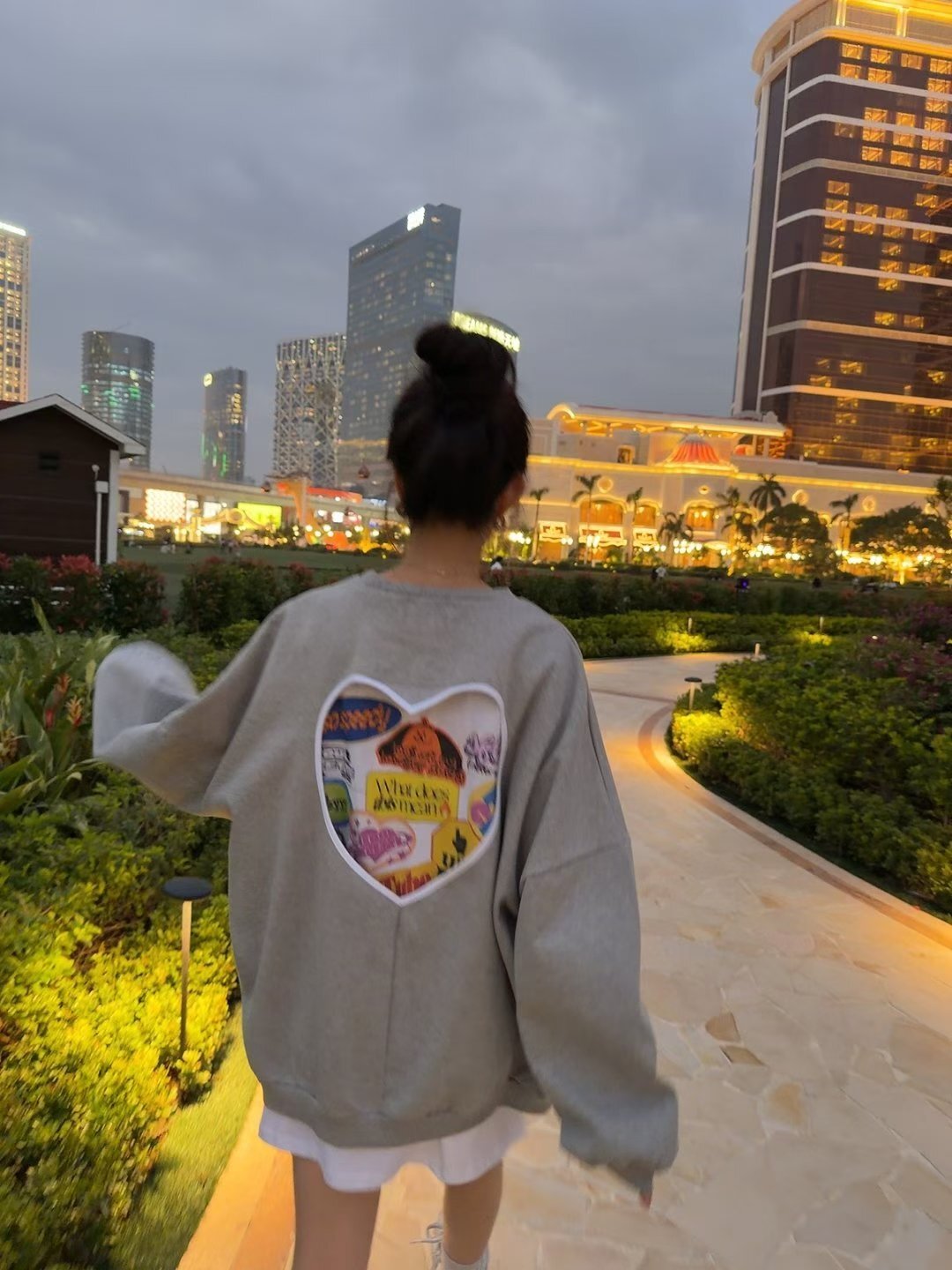 🇰🇷韓國愛心💗被殺長袖上衣（2件式）