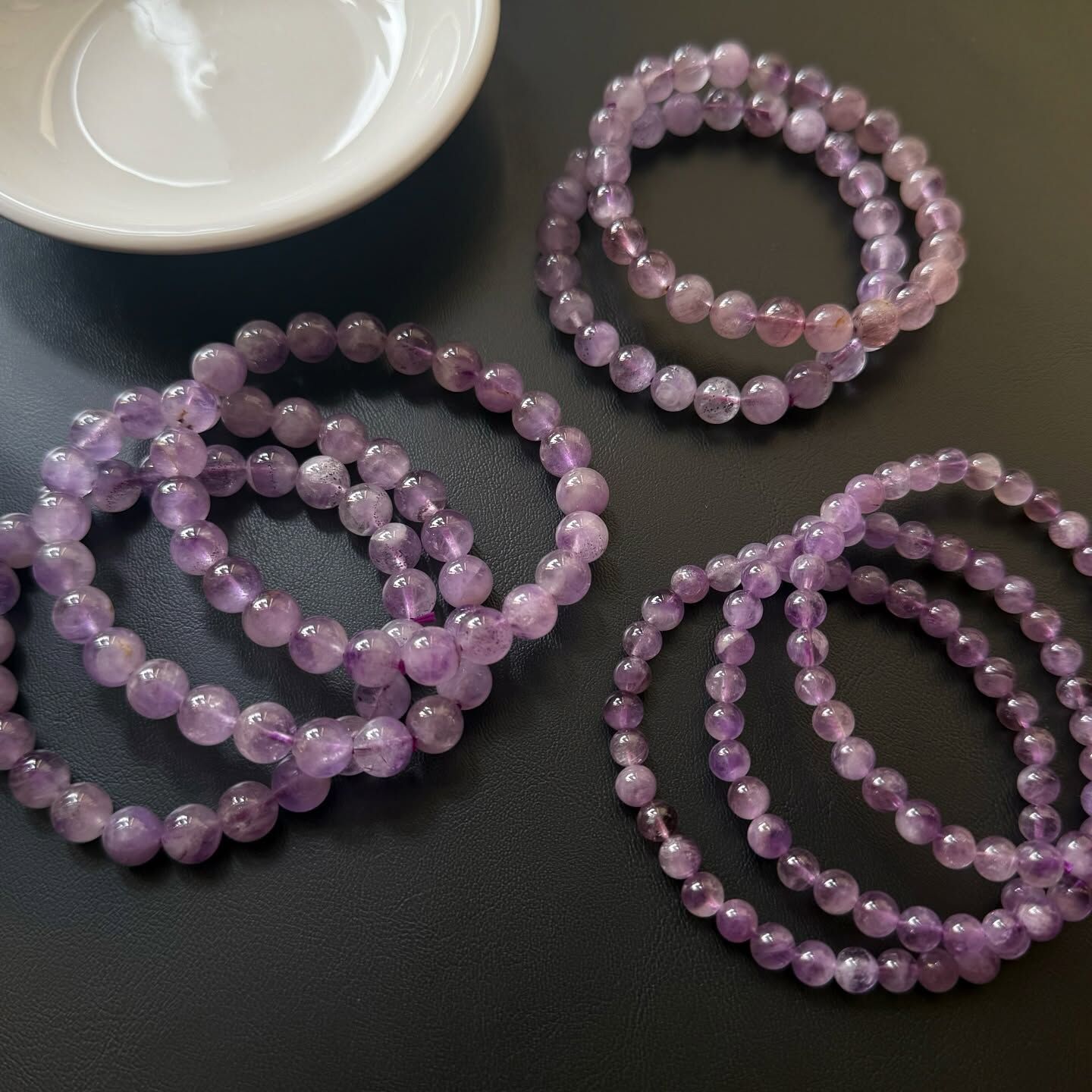 [原石] 紫超七水晶 水晶手串