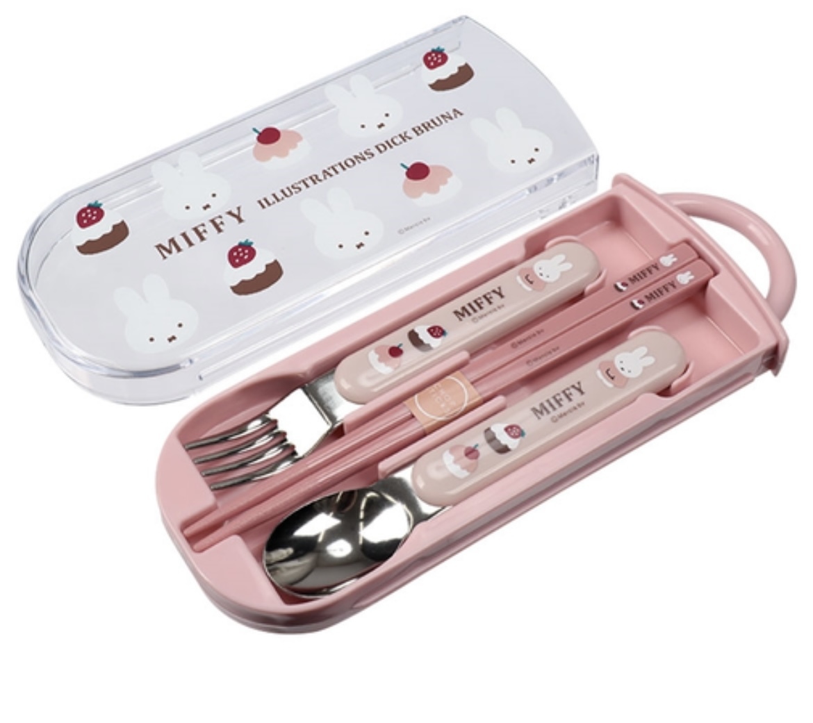 JP Miffy 士多啤梨款餐具套裝 4443 TK260109