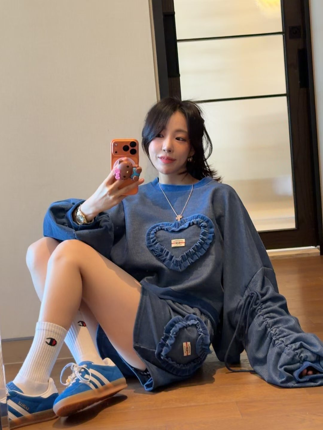 🇰🇷愛心套裝💙🖤💙🖤