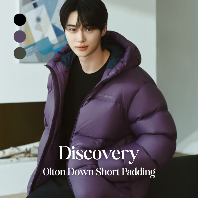 【代購】Discovery 男性 Olton Down Short Padding 羽絨短版外套 – 寬鬆舒適・俐落保暖