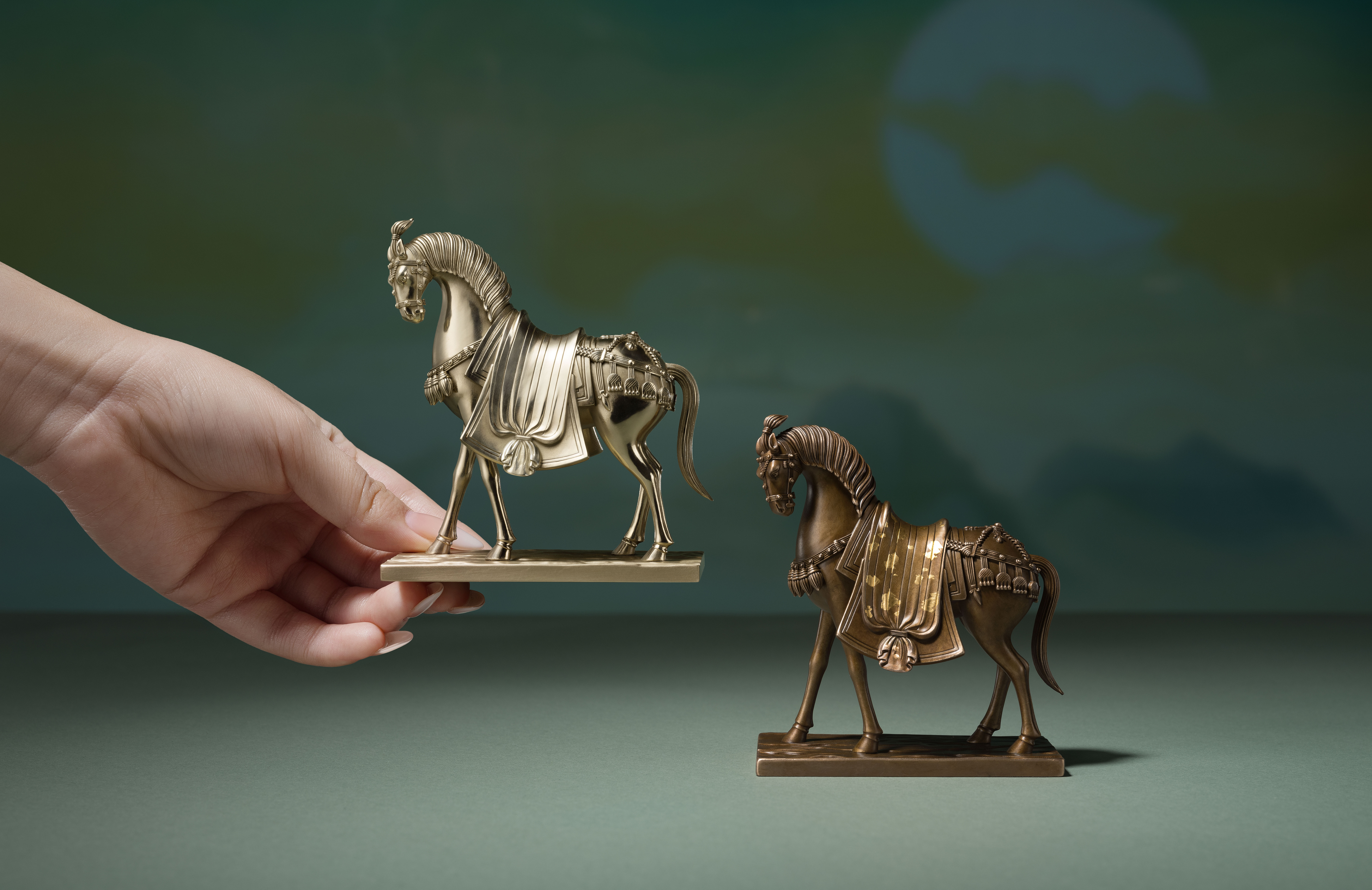 吉祥駿馬(黃銅版)